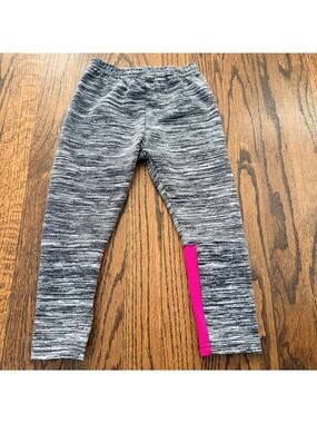 🍭6/$30 Deux par deux gray black and pink leggings - size 3